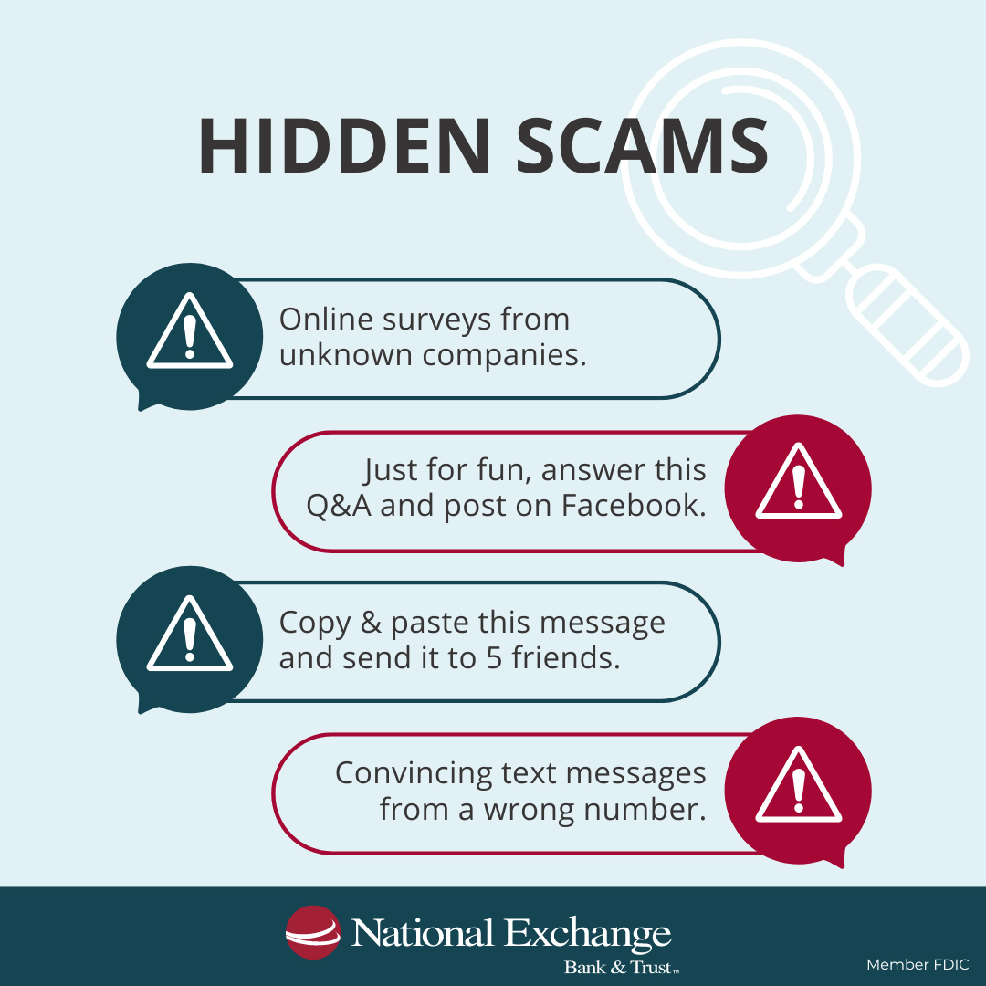 Infographic About Hidden Scams