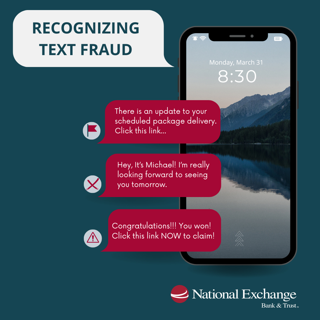 text fraud infographic
