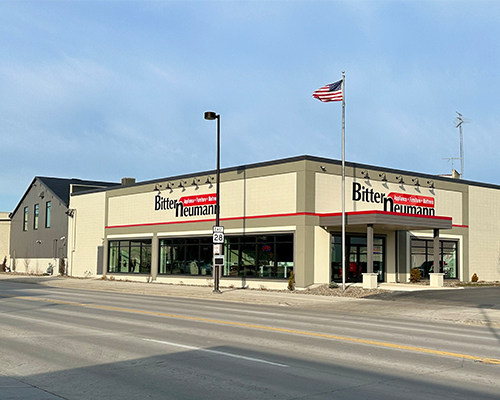 Angle 2 of Exterior of Building After Construction