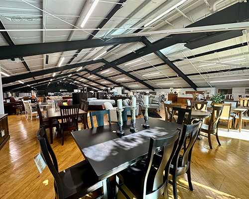 Angle 1 of Mattress and Furniture Showroom After Construction