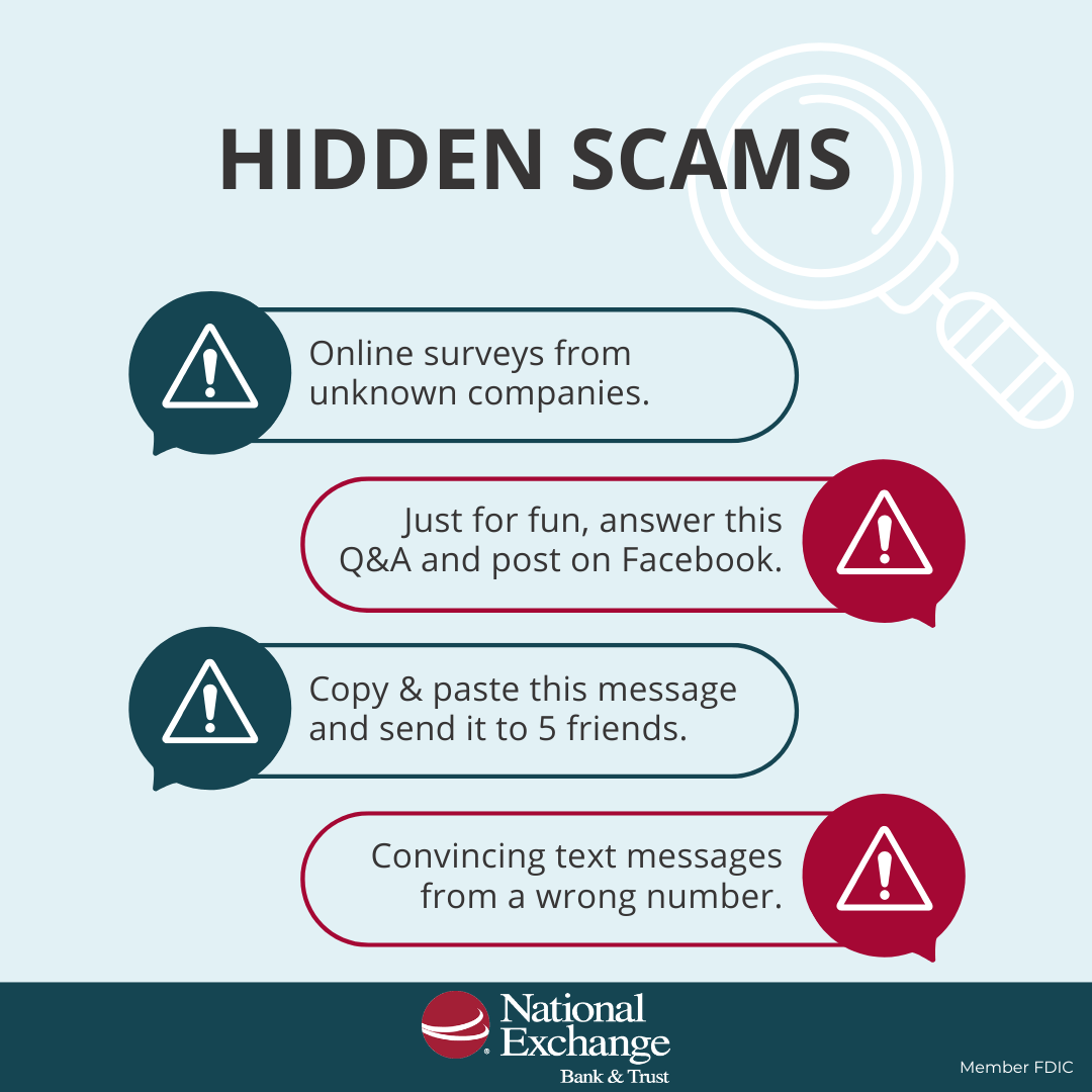hidden scams infographic