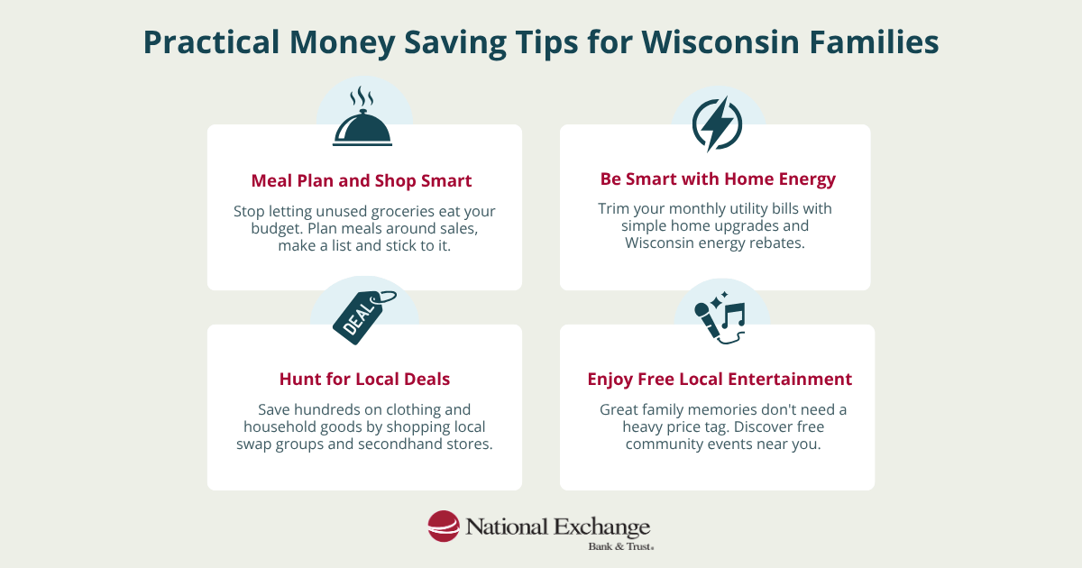 Practical Money Saving Tips for Wisconsin Families