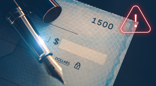 Beware of Check Fraud - National Exchange Bank & Trust